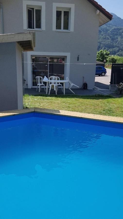Maison 8 Couchages Avec Piscine Cons-Sainte-Colombe 外观 照片